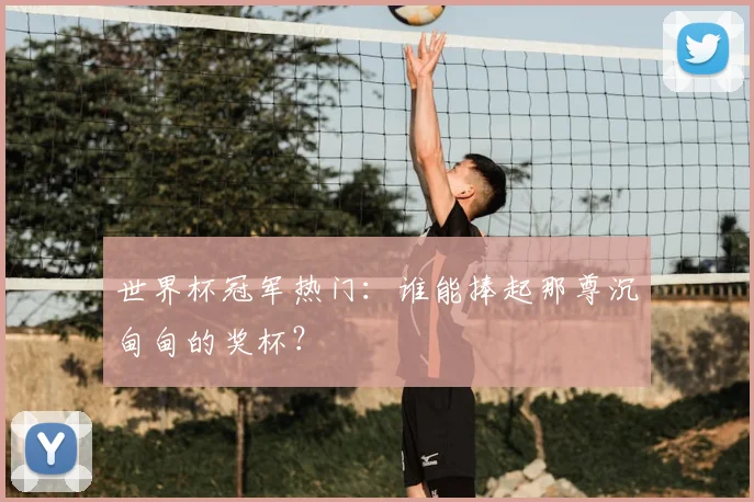 世界杯冠军热门：谁能捧起那尊沉甸甸的奖杯？